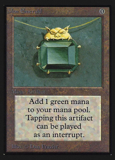 Mox Emerald, carte 262 de Intl. Collectors' Edition