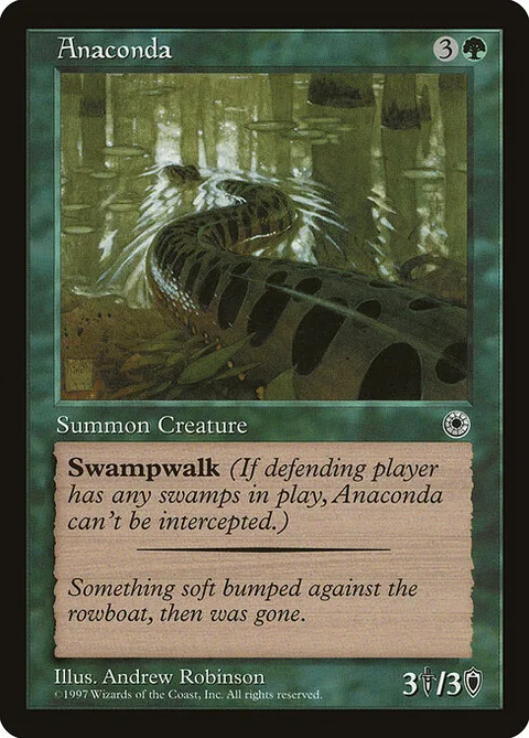 Anaconda, card 158 from Portal