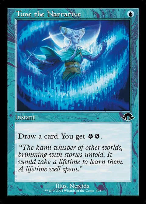 Tune the Narrative, card 403 from Modern Horizons 3
