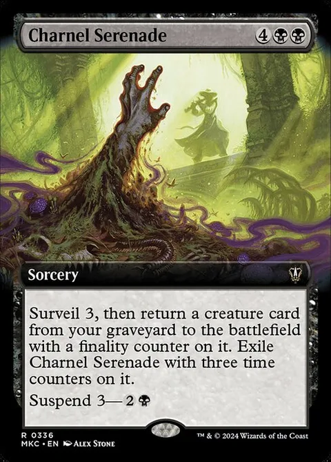 Charnel Serenade, card 336 from Murders at Karlov Manor Commander