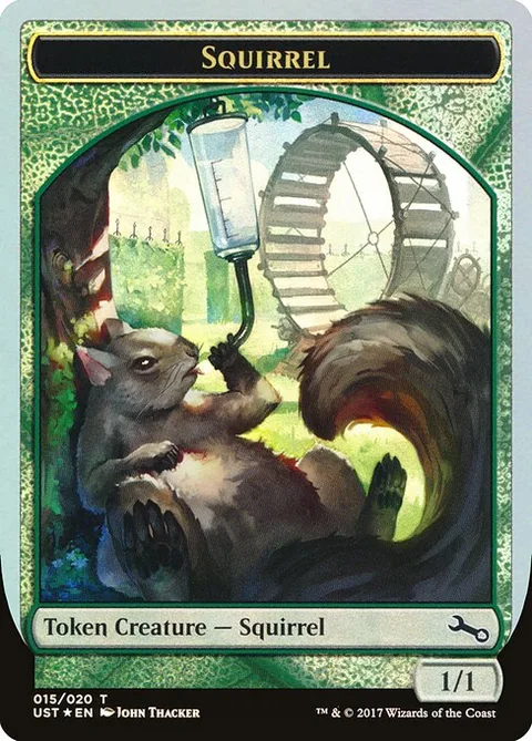 Squirrel, carte 15 de Unstable Tokens