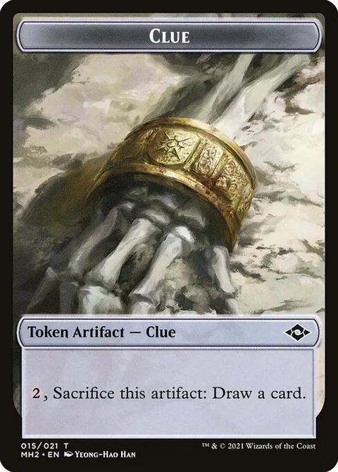 Clue, carte 15 de Modern Horizons 2 Tokens