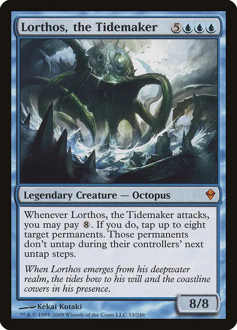 Lorthos, the Tidemaker, card 53 from Zendikar