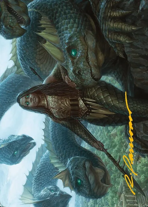 Hydra Trainer // Hydra Trainer, card 10 from Modern Horizons 3 Art Series