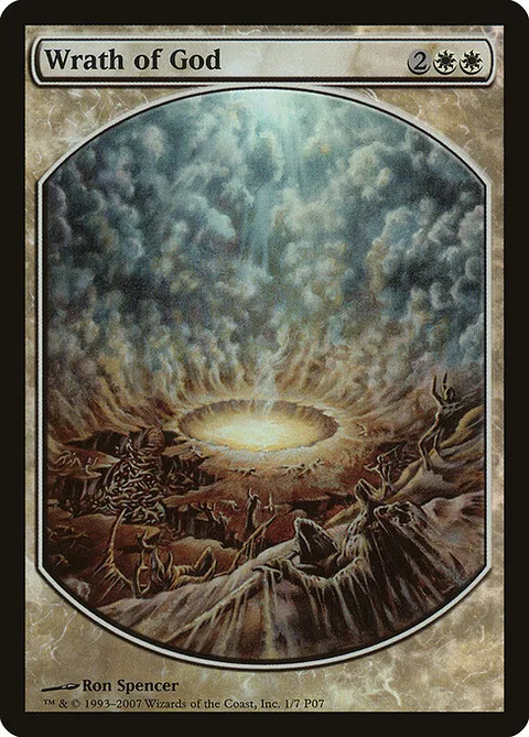 Wrath of God, carte 1 de Magic Player Rewards 2007