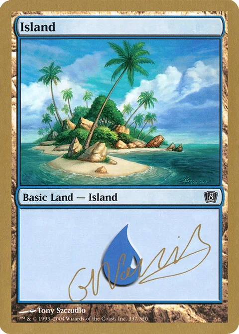 Island, carte gn337 de World Championship Decks 2004