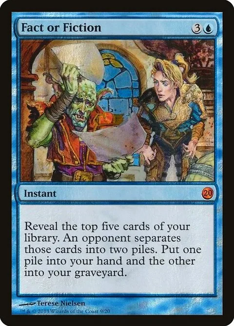 Fact or Fiction, card 9 from From the Vault: Twenty