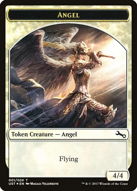 Angel // Angel, card 1 from Unstable Tokens