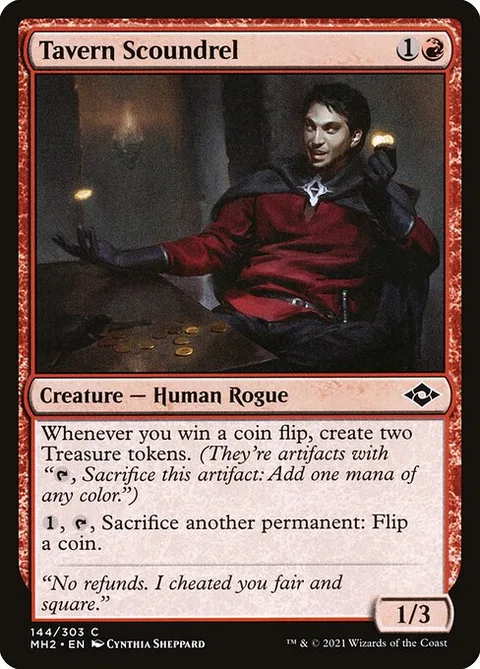 Tavern Scoundrel, carte 144 de Modern Horizons 2