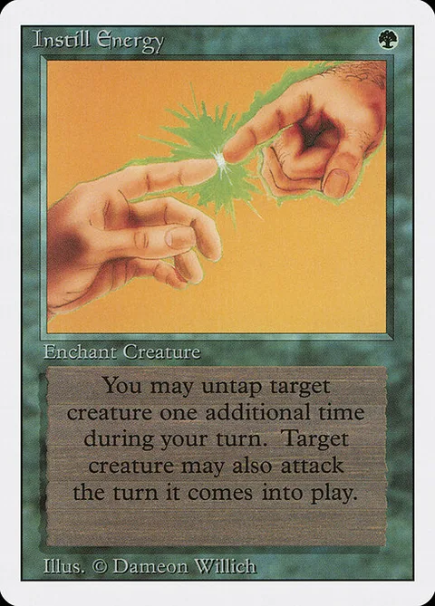 Instill Energy, card 203 from Revised Edition
