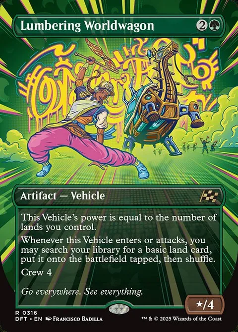 Lumbering Worldwagon, carte 316 de Aetherdrift