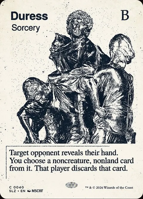 Duress, card 40 from The Zeta Set