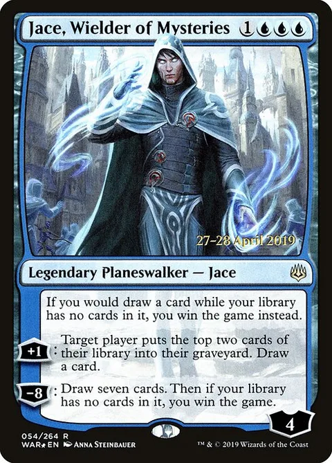 Jace, Wielder of Mysteries, carte 54s de War of the Spark Promos