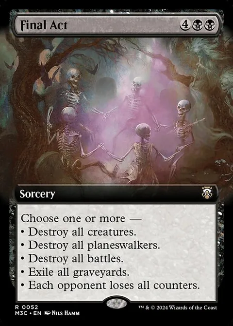 Final Act, carte 52 de Modern Horizons 3 Commander