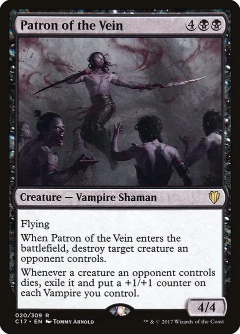 Patron of the Vein, card 20 from Commander 2017