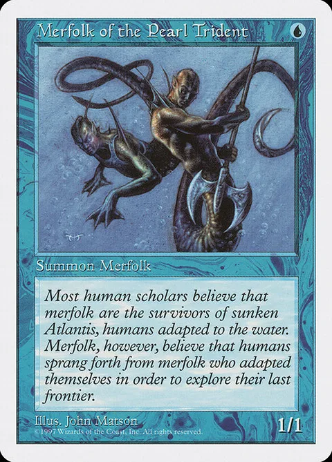 Merfolk of the Pearl Trident, carte 104 de Fifth Edition