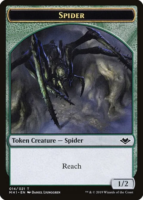 Spider, card 14 from Modern Horizons Tokens