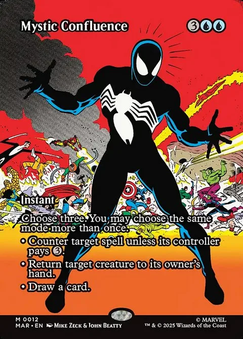 Mystic Confluence, card 12 from Marvel Universe