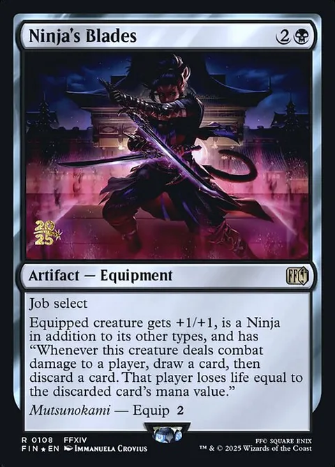 Ninja's Blades, carte 108s de Final Fantasy Promos