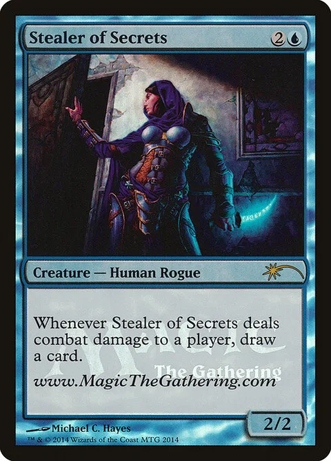 Stealer of Secrets, card 7 from URL/Convention Promos