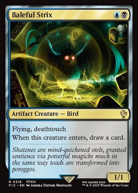 Baleful Strix, carte 318 de Final Fantasy Commander
