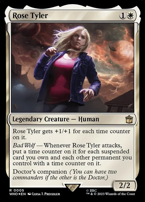 Rose Tyler, card 5 from Doctor Who