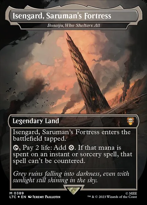 Boseiju, Who Shelters All, card 389 from Tales of Middle-earth Commander