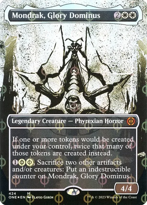 Mondrak, Glory Dominus, carte 424 de Phyrexia: All Will Be One