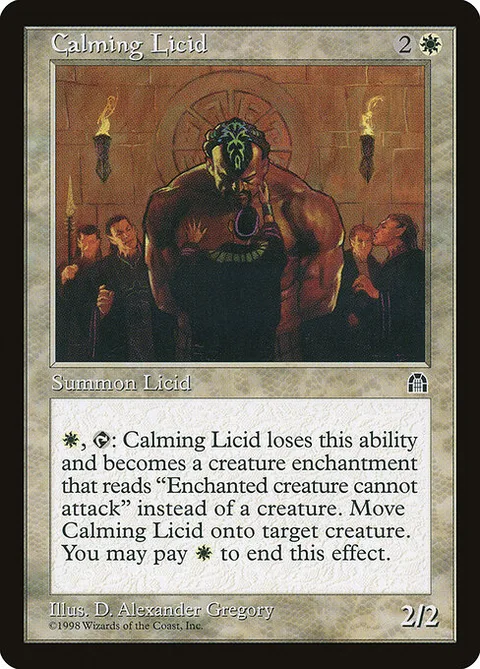 Calming Licid, card 2 from Stronghold