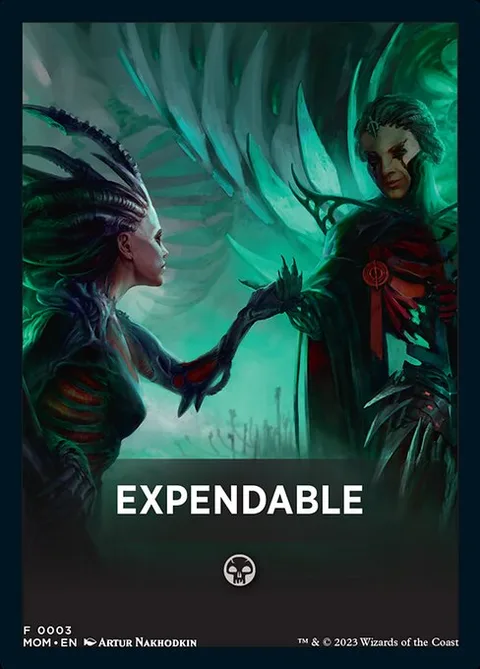 Expendable, carte 3 de March of the Machine Jumpstart Front Cards