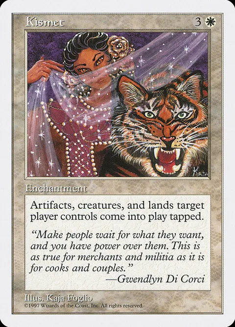 Kismet, carte 43 de Fifth Edition