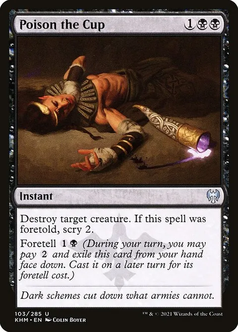 Poison the Cup, carte 103 de Kaldheim