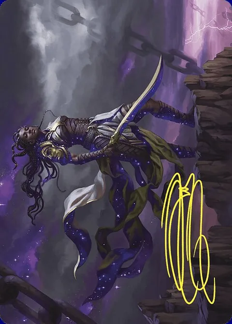 Anikthea, Hand of Erebos // Anikthea, Hand of Erebos, card 72 from Commander Masters Art Series