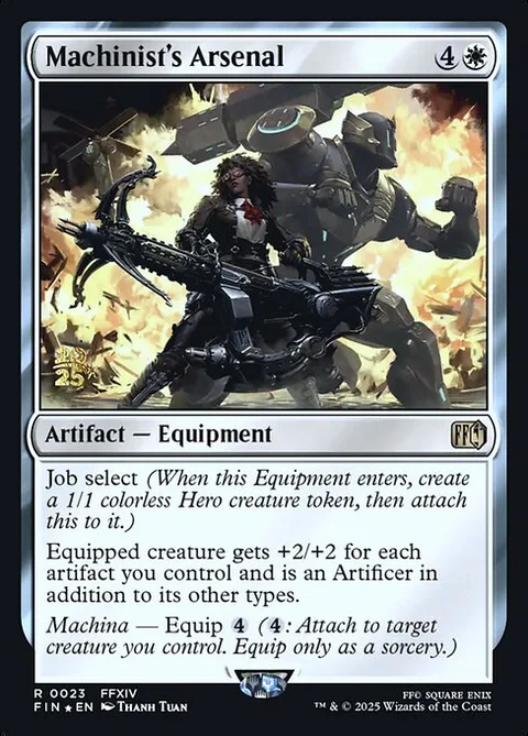 Machinist's Arsenal, carte 23s de Final Fantasy Promos