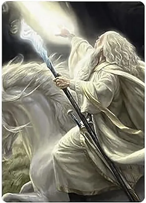Gandalf of the Secret Fire // Gandalf of the Secret Fire, card 17 from Tales of Middle-earth Scene Box