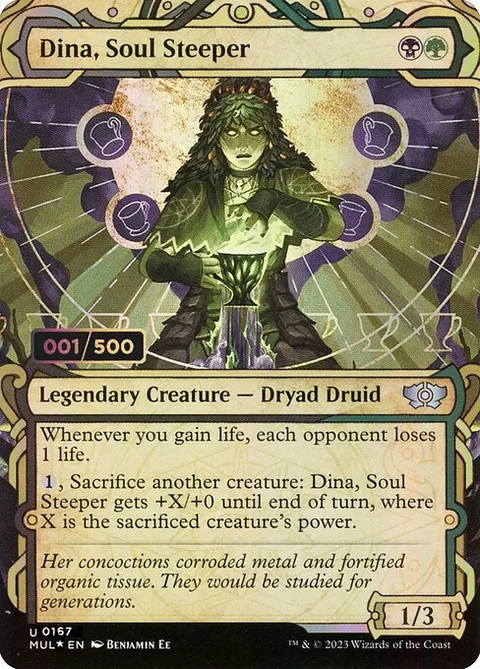 Dina, Soul Steeper, card 167z from Multiverse Legends