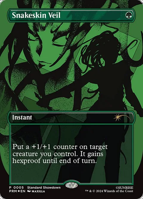 Snakeskin Veil, card 5 from Cowboy Bebop