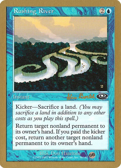 Rushing River, card ab30sb from World Championship Decks 2001