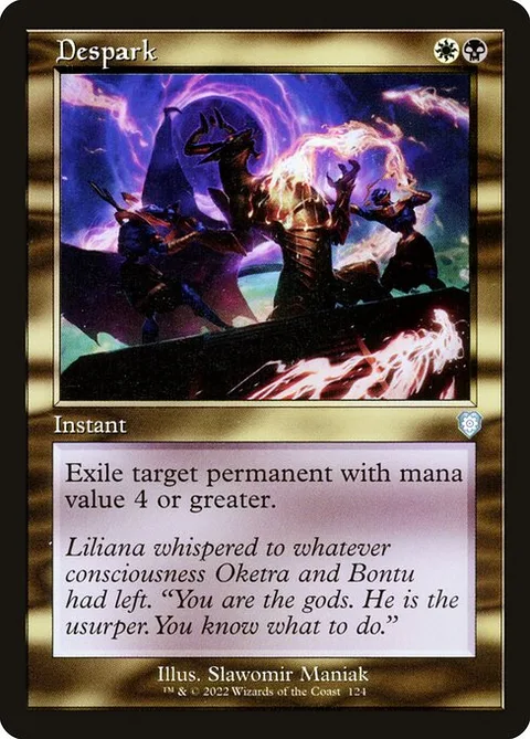 Despark, carte 124 de The Brothers' War Commander
