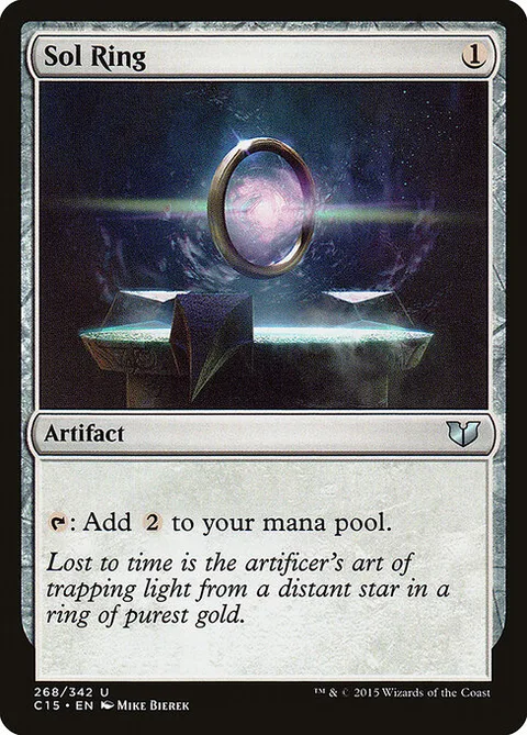 Sol Ring, carte 268 de Commander 2015