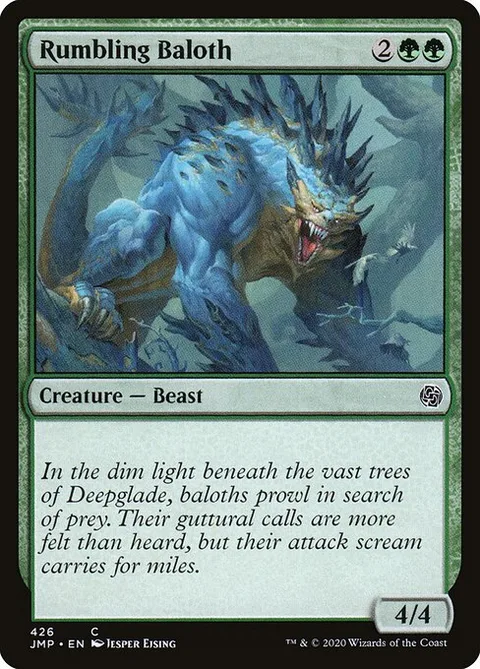 Rumbling Baloth, card 426 from Jumpstart