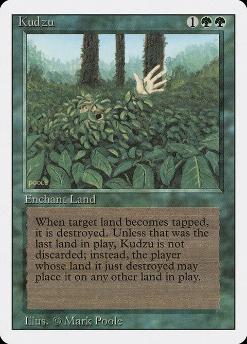 Kudzu, card 205 from Revised Edition
