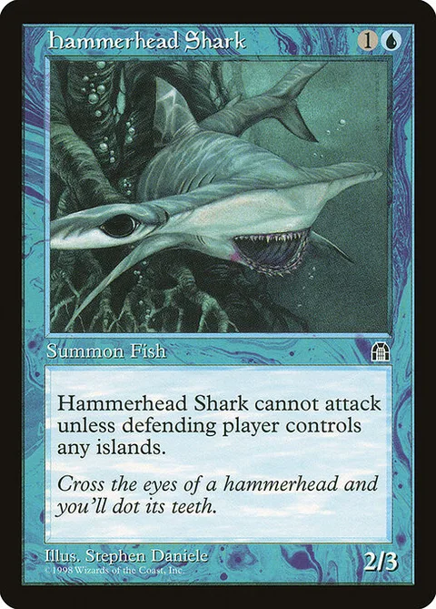 Hammerhead Shark, card 32 from Stronghold
