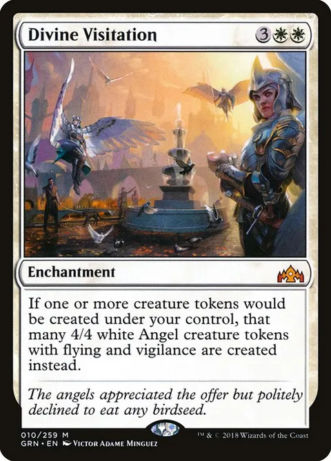 Divine Visitation, card 10 from Guilds of Ravnica