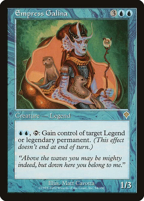 Empress Galina, card 54 from Invasion