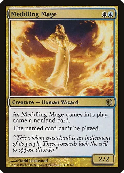Meddling Mage, carte 8 de Alara Reborn