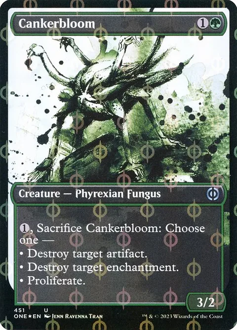 Cankerbloom, card 451 from Phyrexia: All Will Be One