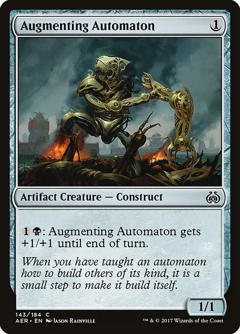 Augmenting Automaton, card 143 from Aether Revolt