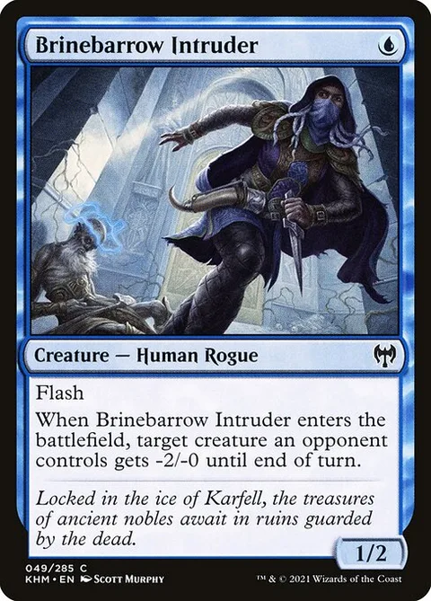 Brinebarrow Intruder, carte 49 de Kaldheim