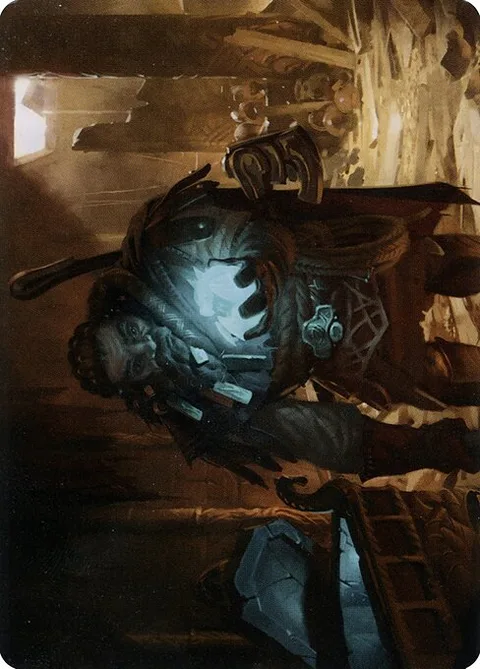Vault Robber // Vault Robber, card 40 from Kaldheim Art Series